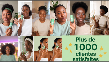 Green mask- visage lisse et éclatant