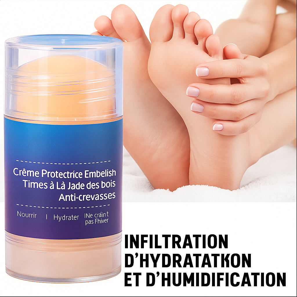Crème pour pieds lisses