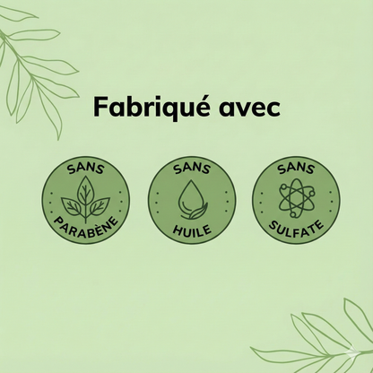 Green mask- visage lisse et éclatant