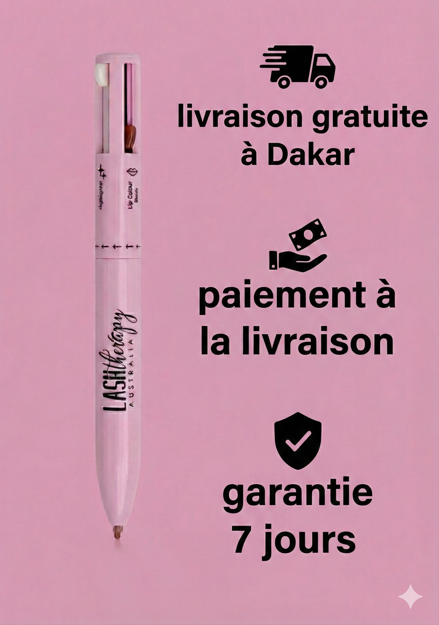 Stylo de Maquillage 4-en-1