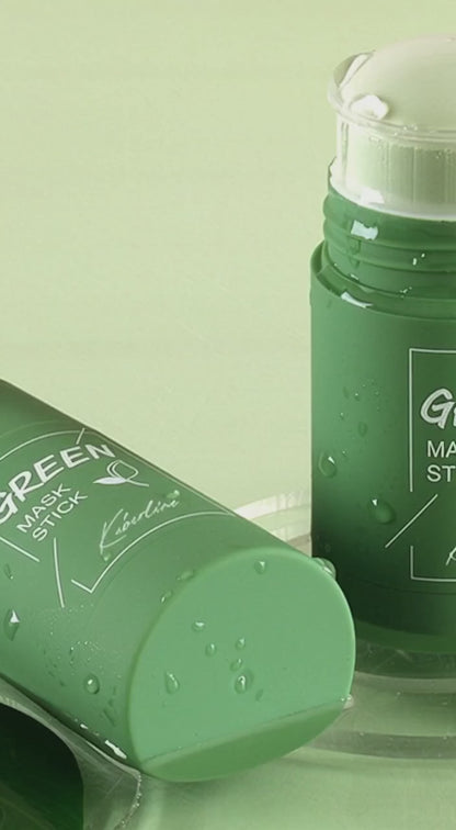 Green mask- visage lisse et éclatant